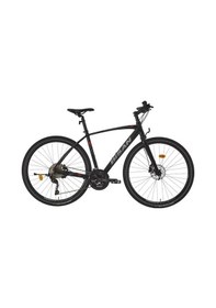 Resim Bisan Trx 8600 Deore Erkek Şehir Bisikleti 56cm Hd 28 Jant 30 Vites Parlak Siyah Kırmızı Çok Renkli 