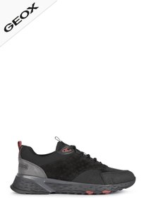 Resim Geox Erkek Siyah Sterrato Sneaker 
