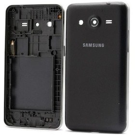 Resim Axya Samsung Uyumlu Galaxy Core 2 Sm-G355 Kasa Kapak Siyah 