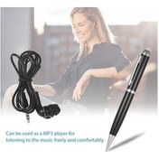 Resim 16 Gb Dijital Ses Kaydedici Kalem Diktafon Kullanışlı Taşınabilir Kayıt Cihazı 