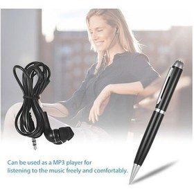 Resim 16 Gb Dijital Ses Kaydedici Kalem Diktafon Kullanışlı Taşınabilir Kayıt Cihazı 