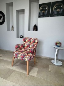 Resim Azra Mobilya Çay Seti Koltuk Takımı - Cafe - Balkon - Bahçe - Ofis Mobilyası - Oturma Grubu Kırmızı 