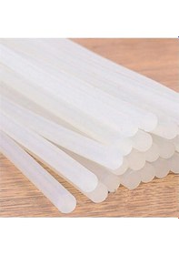 Resim 1 Kg - Kalın Mum Silikon Çubuk Sıcak Silikon Tabanca Mumu 11.2mm X 30cm 