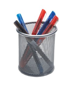 Resim Kalemlik Metal Perforeli Silindir Gri 500 