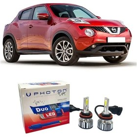 Resim Nissan Juke Led Xenon Sis Far Ampulü H8 Duo Yeni Seri Beyaz 2014+ 