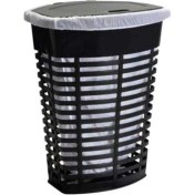 Resim Palm Kirli Çamaşır Sepeti, Gri 
