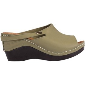 Resim Napa Shoes Ortopedik Konforlu Dolgu Topuk Ayarlanabilir Açık Burun Terlik Napa-1001 164 