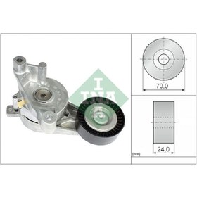 Resim INA 534005910 V Kayis Gergi Rulmani Kutuklu ( Vw : Caddy III 04-- 1.9Tdi Bjb 2.0Sdi/ Passat 1.9Tdi 2.0 Tdi Bkd / Golfv 2.0 Tdi 03G903315A (WF377493) 