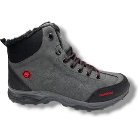 Resim Jagulep 4058-26 Anatomik Içi Kürklü Outdoor Erkek Bot Füme Siyah 45-47 