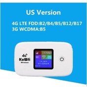 Resim Kuwfi 4g Mobil Yönlendirici 150 Mbps Wirelress Wifi Hotspot Taşınabilir Lte White-us Version İspanya 