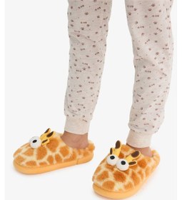 Resim Defacto Kız Çocuk Düz Taban Panduf F1919a825wnbn450 Kahve 