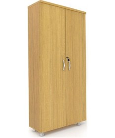 Resim Modüler Dünyası Tam Kapak Kitaplık Dosya Dolabı Teak - 80X38X188 Teak 