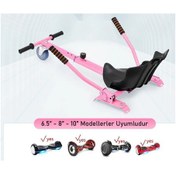 Resim HoverKart Elektrikli Kaykay Hoverboard Aparatı Tüm Modellerle Uyumlu Pembe 