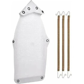 Resim Ütü Altı Tüm Ütülere Uyumlu Teflon Ütü Tabanı, Yanmaz Yapışmaz Kumaşı Parlatmayan Ütü Taban Altlığı 