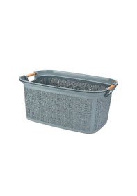 Resim Practical Kulplu Temiz Çamaşır Sepeti & Sele-gri Gri 