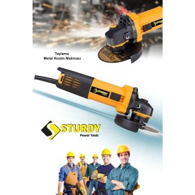 Resim 3400W Spiral Avuç Içi Kesme ve Taşlama Makinesi, Bakır Sargı, 115MM, Yeni Seri 