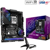 Resim ASROCK Asrock X870 Riptide WiFi AMD X870 Soket AM5 DDR5 8000+(OC)MHz ATX Gaming (Oyuncu) Anakart 