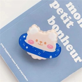 Resim GongtuShop No.8 Stili Sıcak Satış Yeni Komik Karikatür Sevimli Katlanabilir Cep Telefonu Braketi Parmak Yüzük Braketi Kolu Kavrama Tok Braketi Aksesuarları iPhone Için (Yurt Dışından) 