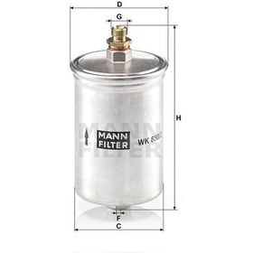Resim MANN WK8303 BENZİN FİLTRESİ MERCEDES W124 W201 85-95 1.8 2.0 2.3 