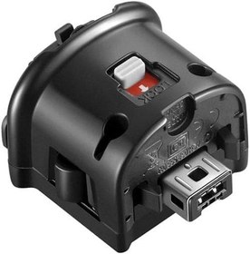 Resim NC Wii Uzaktan Kumanda için 2 Motion Plus Adaptör Sensörü ve 2 Silikon Kılıf kullanımı, Wii Motion Plus Adaptörü için Hızlandırıcı Değiştirme (Siyah 1 adet) 