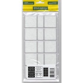 Resim Hamadex Yapışkanlı Keçe 20X20 & 40X40 mm - 15’li Paket - Mobilya Zemin Koruyucu & Ses Önleyici 