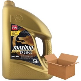 Resim Petrol Ofisi Maxima CX 5W-30 Tam Sentetik Motor Yağı 4 x 5 L 