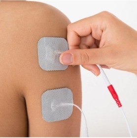 Resim Tens Cihazı Elektrodu 5X5Cm 4 Lü Paket Elektrot Pedi 