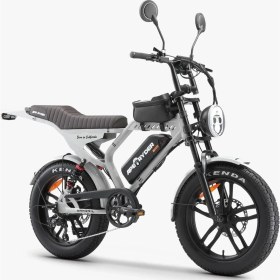 Resim Ape Ryder Mandrill 1000 W Elektrikli Bisiklet -Gri 