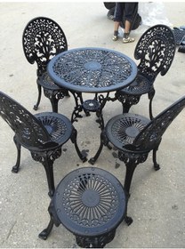 Resim Aluminyumdokumcu Osmanlı Sandalye Masa Tabure 