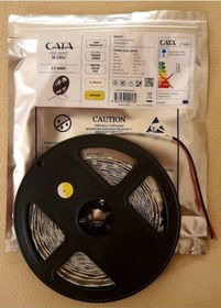 Resim Cata 25 Metre 5 Paket Ct-4481 Günışığı 10 Çip Şerit Led 12v Tr Siyah 
