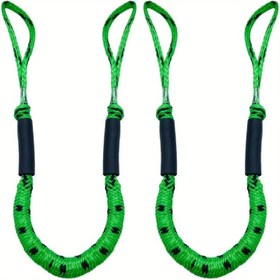 Resim 2 ADET Bungee Rıhtım Halatı, 121.92 Cm Bungee Şok Kordonları Bungee Rıhtım İpi Bağlama İpi Tekne, Kişisel Su Taşıtı, Ponton, Deniz Kayağı, Kano, Motorlu Tekne, Su Taşıtı İçin 