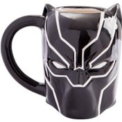 Resim 3d Black Panter Kupa Bardak 