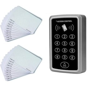 Resim Rfid Şifreli Kapı Kilidi 20 Adet Proximity Kart 