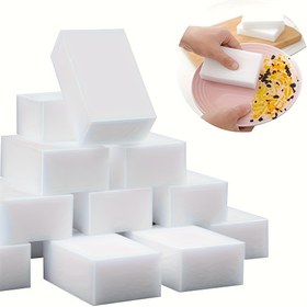 Resim Mutfak Temizlik Süngerleri, Nano Süngerler, Bulaşık Yıkama için Magic Scrubbers. 
