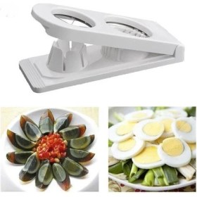 Resim Piyop Yumurta Dilimleme Aparatı Çiftli 
