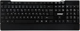 Resim Everest KB-2020 USB Türkçe-Q Standart Klavye, Siyah 