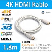 Resim 4K Hdmi Kablo 1.8M Metre Ultra Hd 4K 60Hz 2160P High Speed Kablo Diğer