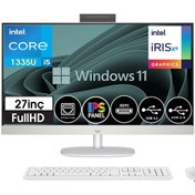 Resim HP All-in-One 27-cr0007ntt i5-1335U 64GB 2TB SSD 27" FHD IPS Windows11Pro 8898B7EA18+ZETTAFLASH 