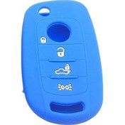 Resim Anahtar Kabı Mavi / Sypd69 