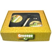 Resim Greengo 2 Parça Sigara Pipe+Grinder Smoking Set 