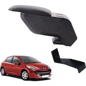 Resim 3 Tıkla Peugeot 207 2012 Delmesiz Çelik Ayaklı Siyah Kolçak Kol Dayama 