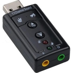 Resim Brs USB 2.0 Ses Kartı 7.1ch 