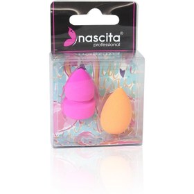 Resim Nascita 2 lı latex free makyaj sünger setı 