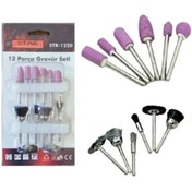 Resim Star Str-1220 Gravür Set Taş. Tel Fırça P15 /12 Prç 25 X 4 
