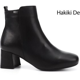 Resim Gönderi R Kadın Siyah Fermuarlı Kalın Topuklu Hakiki Deri Bot Gkzb13451474 Siyah 