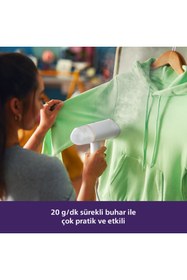 Resim Philips Buharlı Dikey Ütü Sth3020/10 Buharlı Düzleştirici 