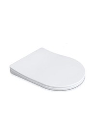 Resim D-form Universal Kemer Grande Yavaş Kapanan Klozet Kapağı Tak Çık 