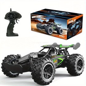 Resim RC Monster Truck SUV, 2.4GHz Yüksek Hızlı Uzaktan Kumanda Arabası, 1:18 Ölçekli Off-Road Araç, Fantazi Temalı, Plastik, Pil/USB Güçlü, Hava Koşullarına Dayanıklı, Şarj Edilebilir 500mAh Pil, Kablosuz Kontrol Yok 