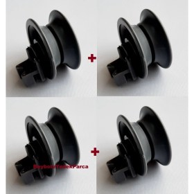 Resim FullYedek Profilo Üst Sepet Teker , Profilo Uyumlu Üst Sepet Tekeri 4 Lü 