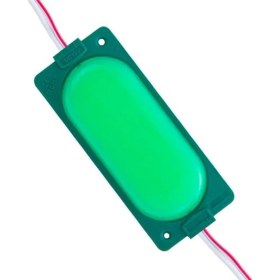 Resim Powermaster 12 Volt 3 Watt Yeşil 85 x 35 mm IP65 220 – 240 Lümen 140 Derece Cob Modül LED 